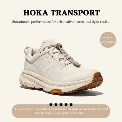 Hoka Transport Women's Shoes Eggnog/Eggnog Mesh