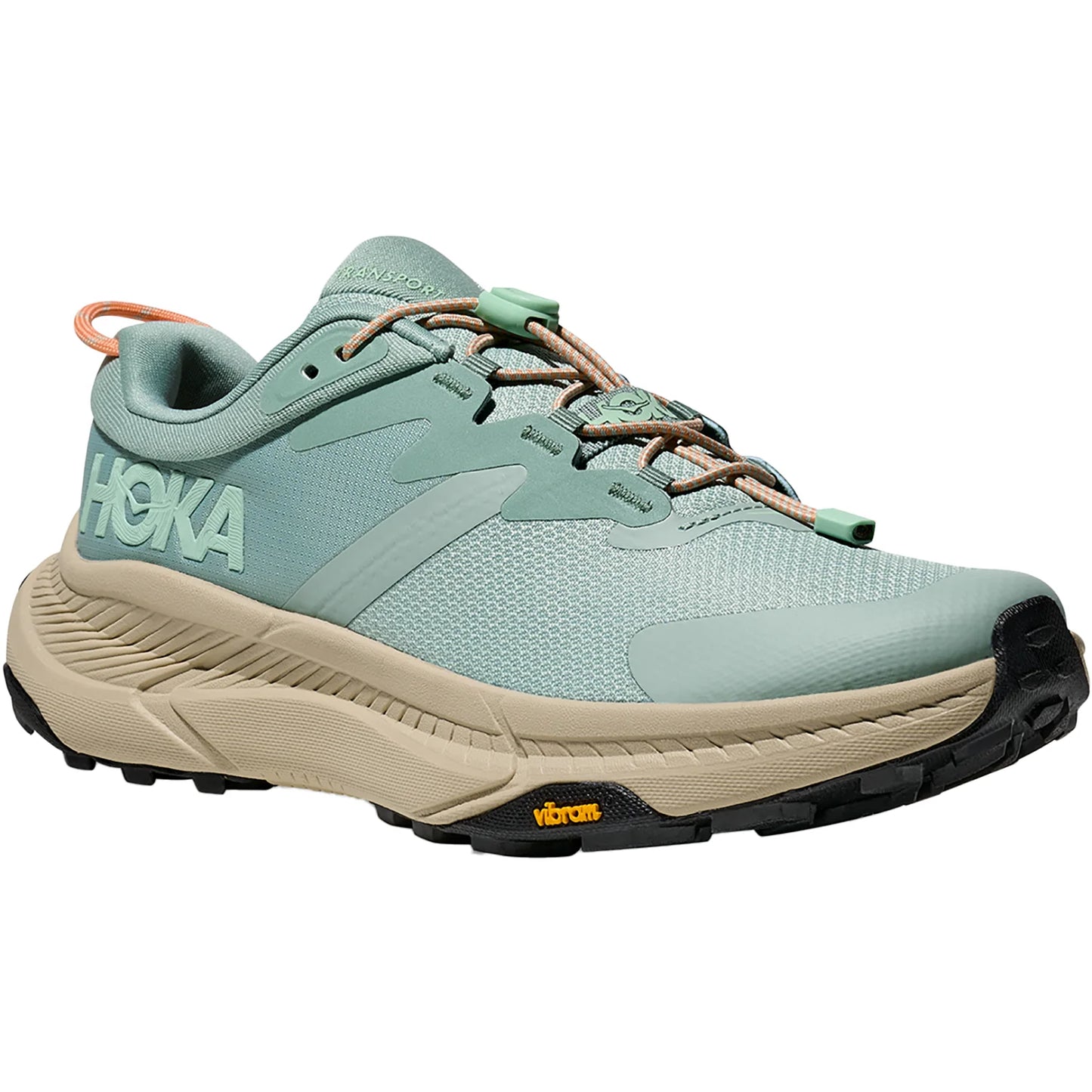 Hoka Transport Women's Shoes Eggnog/Eggnog Mesh